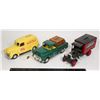 Image 1 : #963 Lot of 3 Diecast Vintage Vehicle Banks 1900s