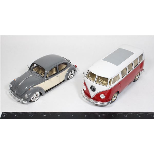 #965 Welly Diecast Volkswagon Beetle Microbus