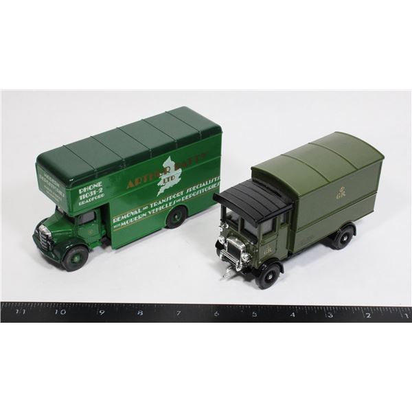 #973 Lot 2 Diecast Corgi Metal Vehicles Bedford