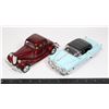 Image 1 : #974 Lot Diecast 1:24 Cadillac and 1934 Ford