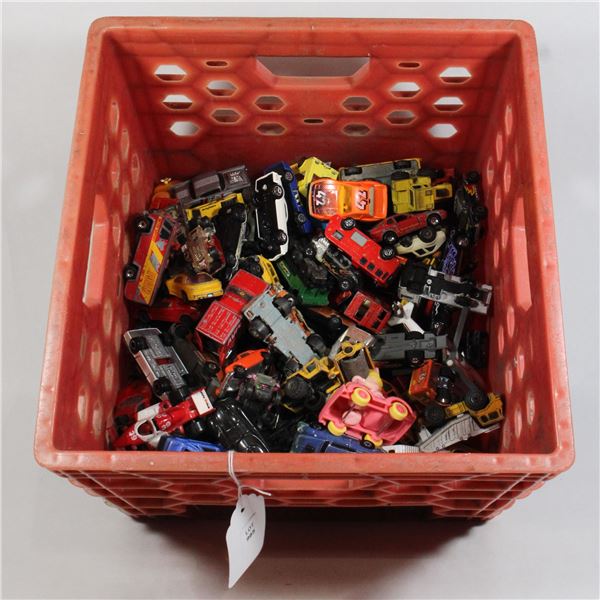 #985 Box Assorted Vintage Toy Cars Matchbox etc