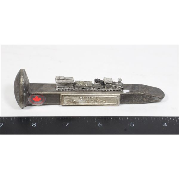 #993 Canada Geneline Rail Spike Ornament