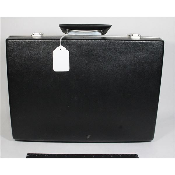 #1002 Vintage 1970's Briefcase with locks