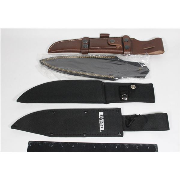 #1004 Lot of sheaths scabbards / Old Timer