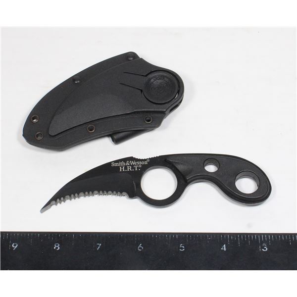 #1019 Smith & Wesson H.R.T.  Black Claw Knife