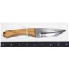 Image 1 : #1020 Custom Hand Made Hunting Knife unmarked