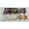 Image 7 : #1027WW2 Canadian Medal Group of 5 Silver CVSM