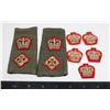 Image 1 : #1051 Canadian Military Shoulder Boards / Pips