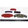 Image 1 : #1056 Lot of Canadian Military Cloth Insignia RCE