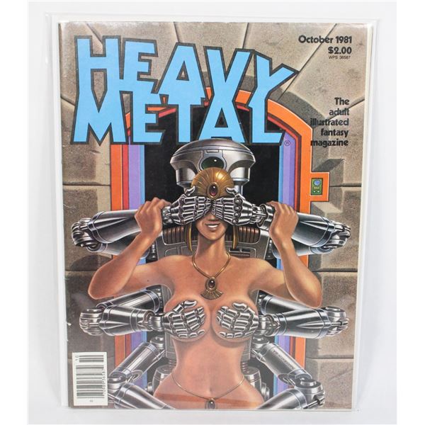 #1085 Heavy Metal Magazine October 1981