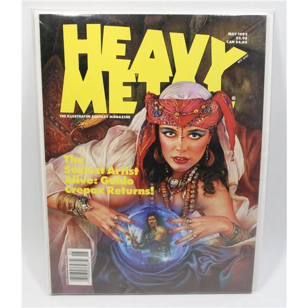 #1092 Heavy Metal Magazine May 1992
