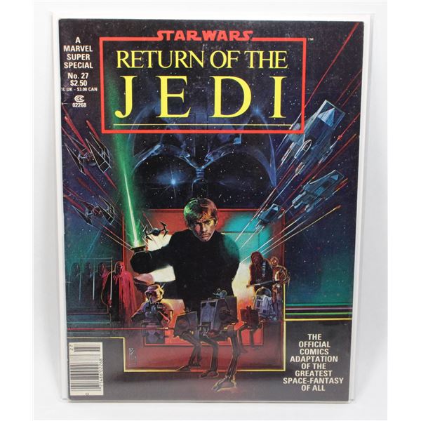 #1110 Marvel Super Special #27 Return of the Jedi