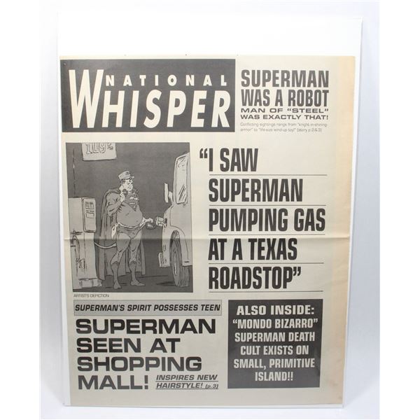 #1114 National Whisper Superman is Back! 1993