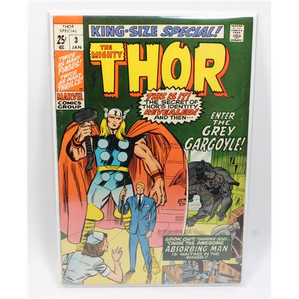 #1117 Marvel The Mighty Thor Special #3 Jan 1971