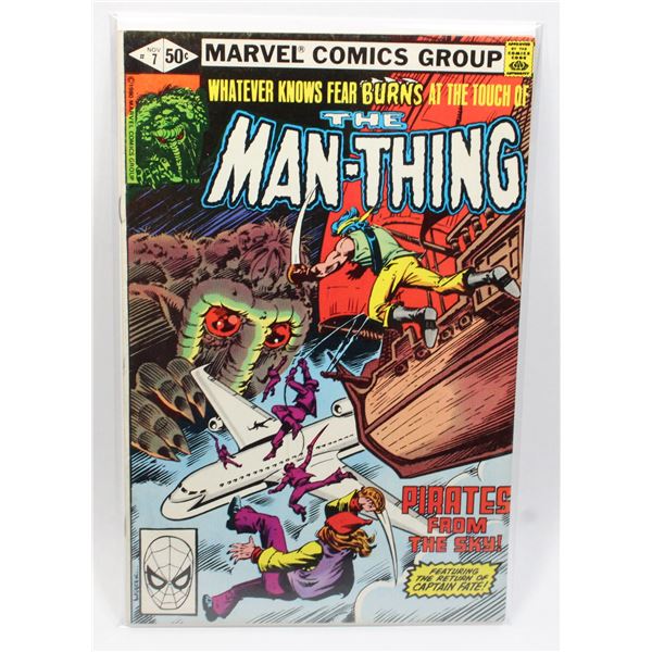#1127 Marvel Comics The Man-Thing #7 Nov 1980