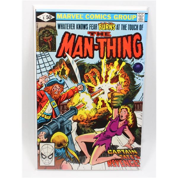 #1128 Marvel Comics The Man-Thing #8 Jan 1981
