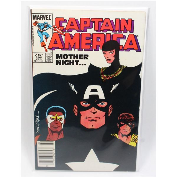 #1134 Marvel Comics Captain America #290 Feb 1983