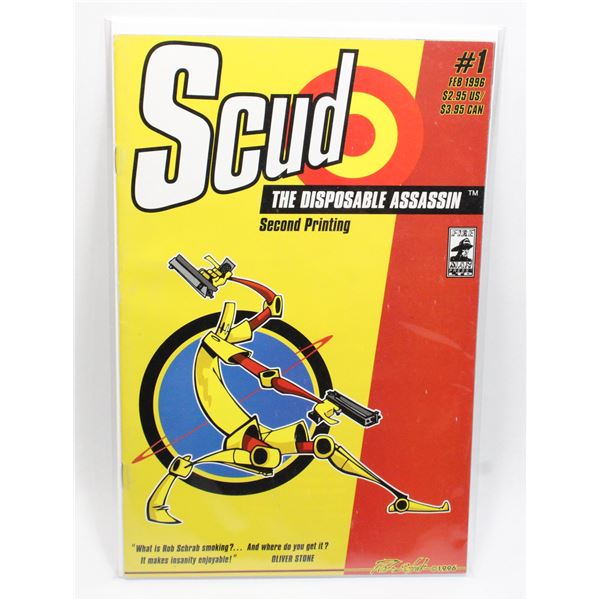 #1150 Fireman Press Limited Scud #1 February 1996