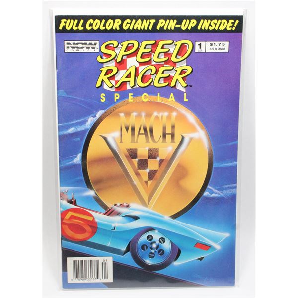 #1152 Now Comics Speedracer Special #1 1988
