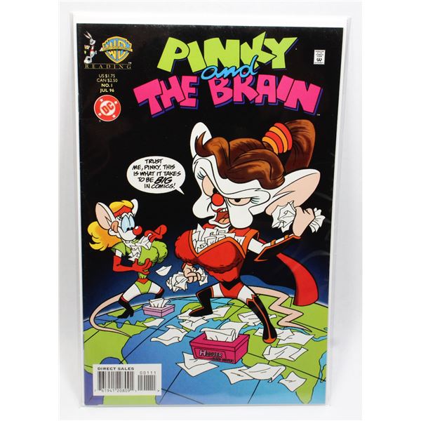 #1155 DC Comics Pinky and the Brain #1 July 1996