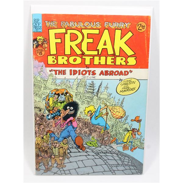 #1161 Rip Off Press  Furry Freak Brothers #8 1984