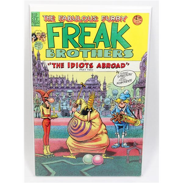 #1162 Rip Off Press Furry Freak Brothers #9 1985