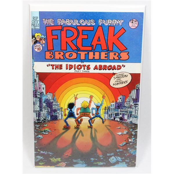 #1163 Rip Off Press Furry Freak Brothers #10 1987
