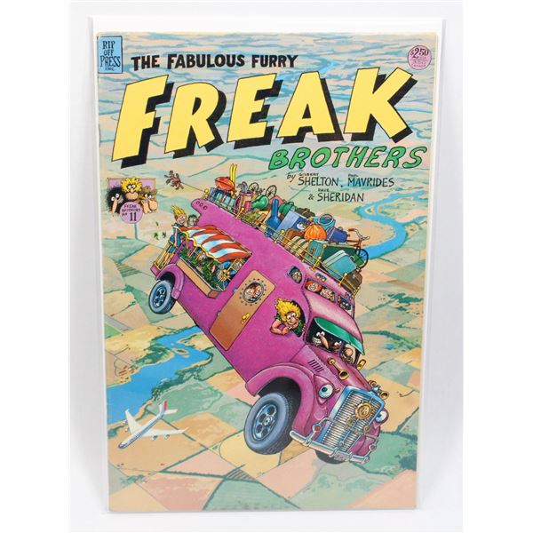 #1164 Rip Off Press Furry Freak Brothers #11 1990
