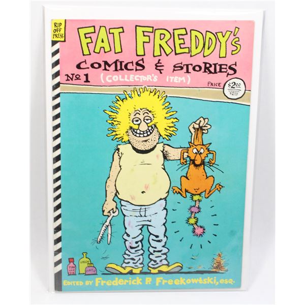 #1166 Rip Off Press Fat Freddy's & Stories #1