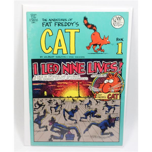 #1167 Adventures of Fat Freddy's Cat #1 1988