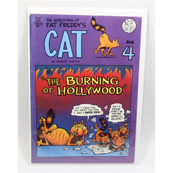 #1168 Adventures of Fat Freddy's Cat #4 1988