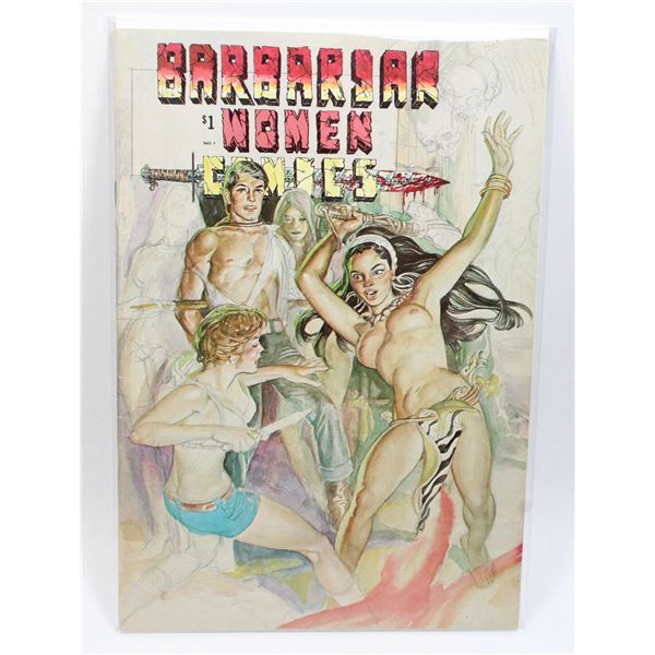 #1177 Barbarian Women Comics #1 1975