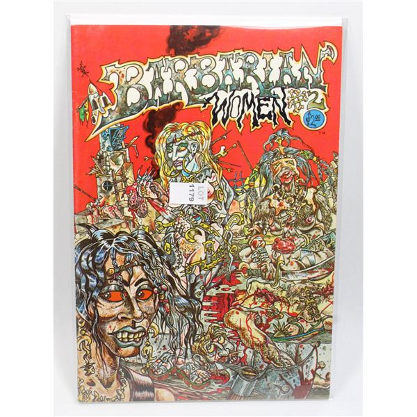 #1179 Barbarian Women Comics #2 1977