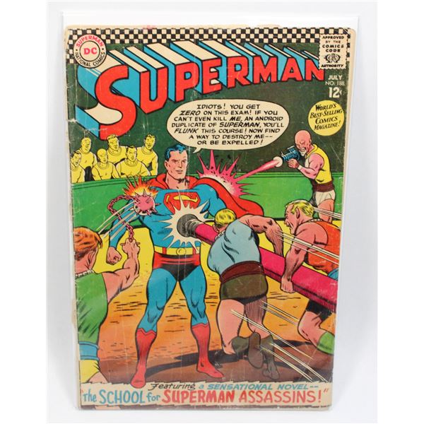 #1183 DC Detective Comics Superman #188 1966