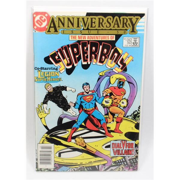 #1188 DC New Adventures of Superboy #50 Feb 1984
