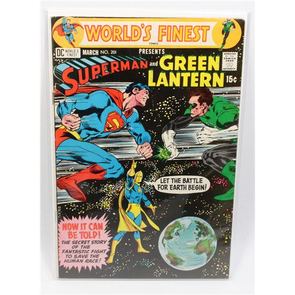 #1194 DC Detective Comics World's Finest #201