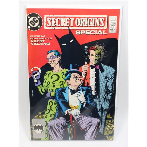 #1198 DC Comics Secret Origins Special #1 1989