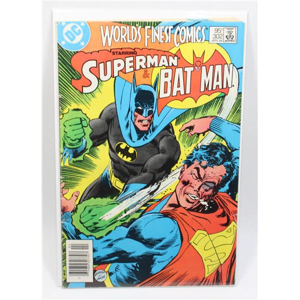 #1207 DC Detective Comics World's Finest #302