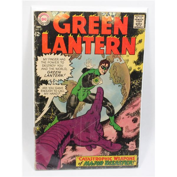 #1210 DC Detective Comics Green Lantern #57 1967