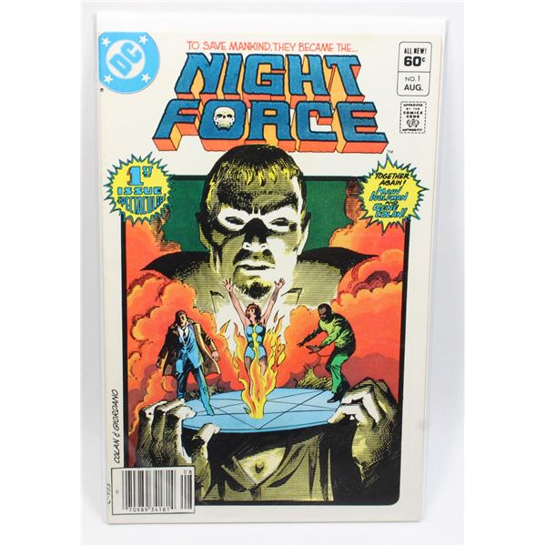 #1223 DC Detective Comics Night Force #1 Aug 1982