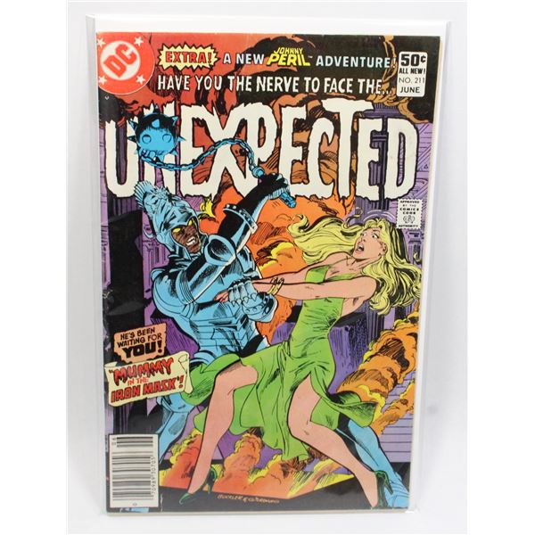 #1226 DC Horror Comics The Unexpected #211 1981