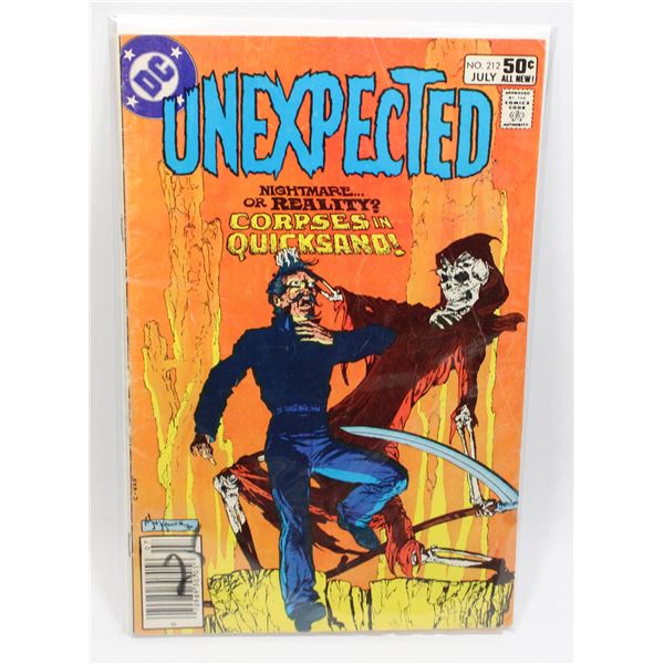 #1227 DC Horror Comics The Unexpected #212 1981