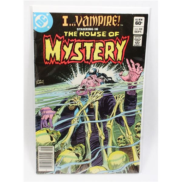 #1230 DC Horror Comics The House of Mystery #308