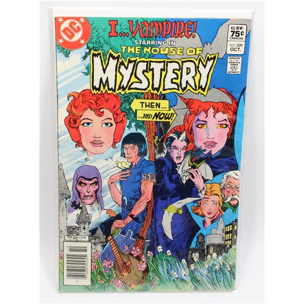 #1231 DC Horror Comics The House of Mystery #309