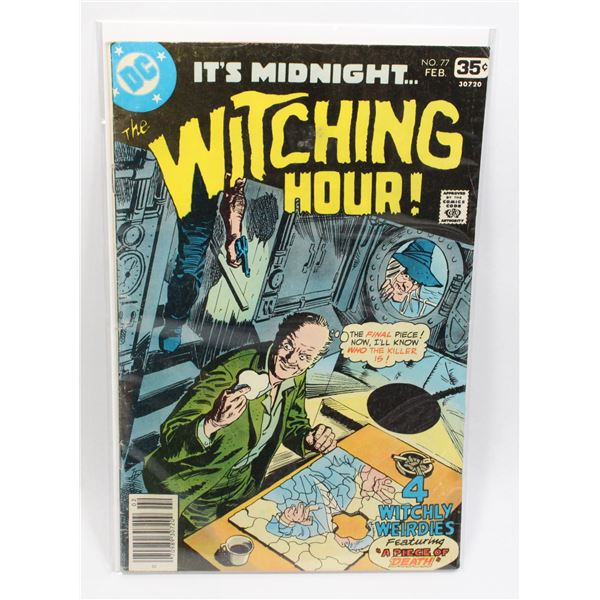 #1232 DC Horror Comics The Witching Hour #77