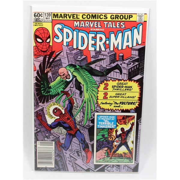 #1235 Marvel Comics Marvel Tales #139 May 1982