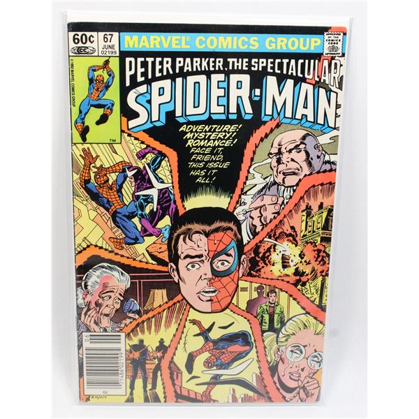 #1238 Marvel Comics Spectacular Spider-Man #67