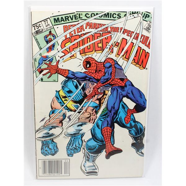 #1239 Marvel Comics Spectacular Spider-Man #77