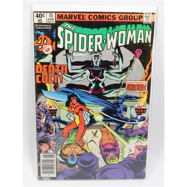 #1244 Marvel Comics Spider-Woman #15 June 1979