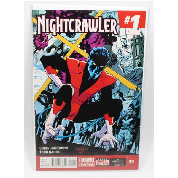 #1253 Marvel Comics Nightcrawler #1 2014